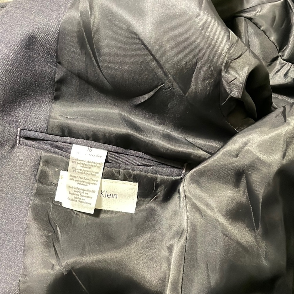 Calvin Klein suit